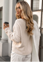 Pullover Go Ask Her hellbeige