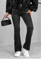 Hose Jeans z paskiem Just My Luck Dunkelgrau