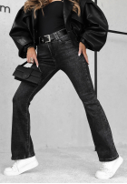 Hose Jeans z paskiem Just My Luck Dunkelgrau