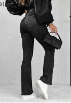 Hose Jeans z paskiem Just My Luck Dunkelgrau