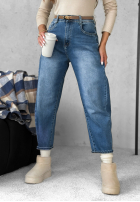 Hose Jeans balloon Still Feel It Blau