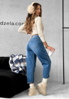Hose Jeans balloon Still Feel It Blau