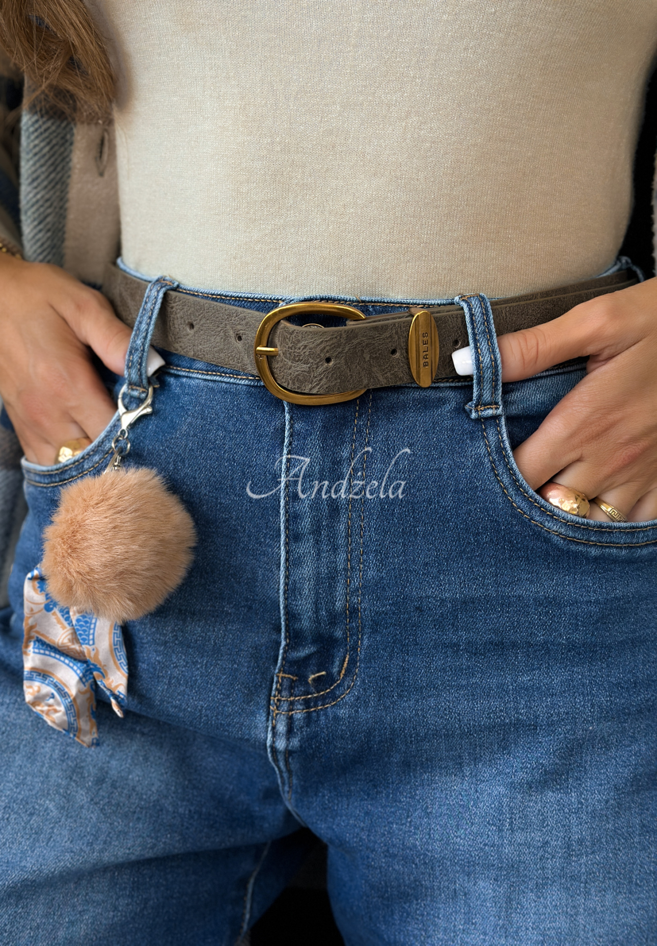 Balloon Jeans Still Feel It Blau