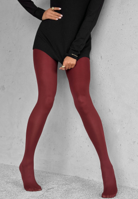 Strumpfhose Andrana Burgund 100 den