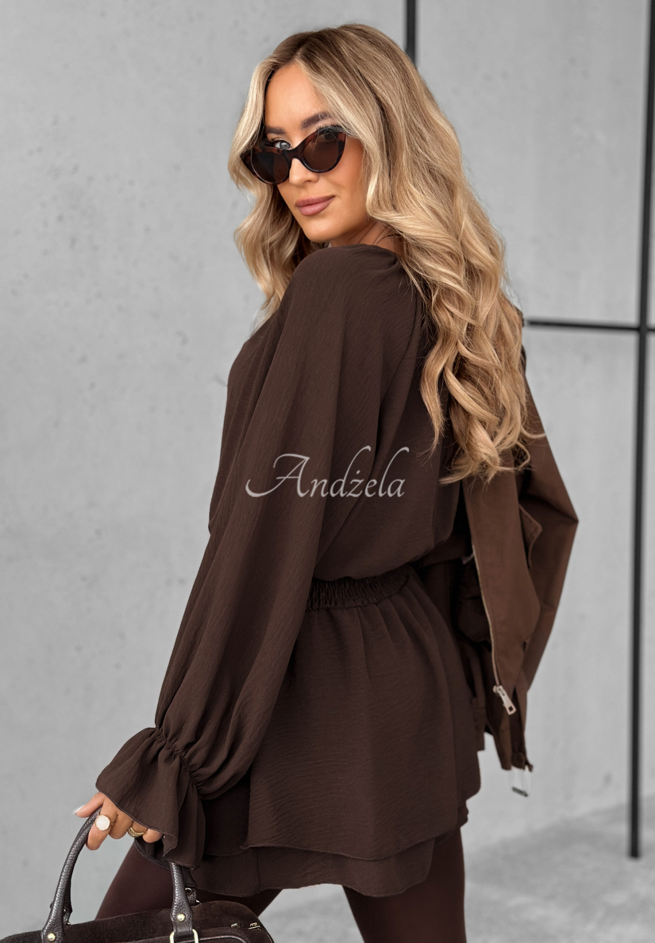 Mini-Jumpsuit Someone&#039;s Dream Schokoladenbraun