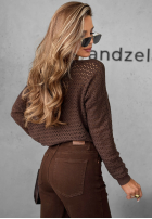 Leicht Pullover Round Oak Schokoladenbraun