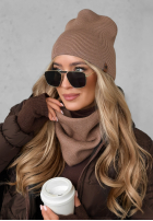 Schlauchschal Enjoying Autumn Beige