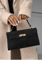 Zamszowa Tasche Weekend Only Schwarz
