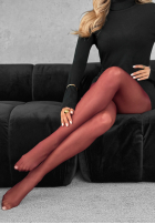Strumpfhose Matt Effect Elanor 15 den Burgund