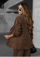 Blazer Until You Ask jasnoczekoladowa