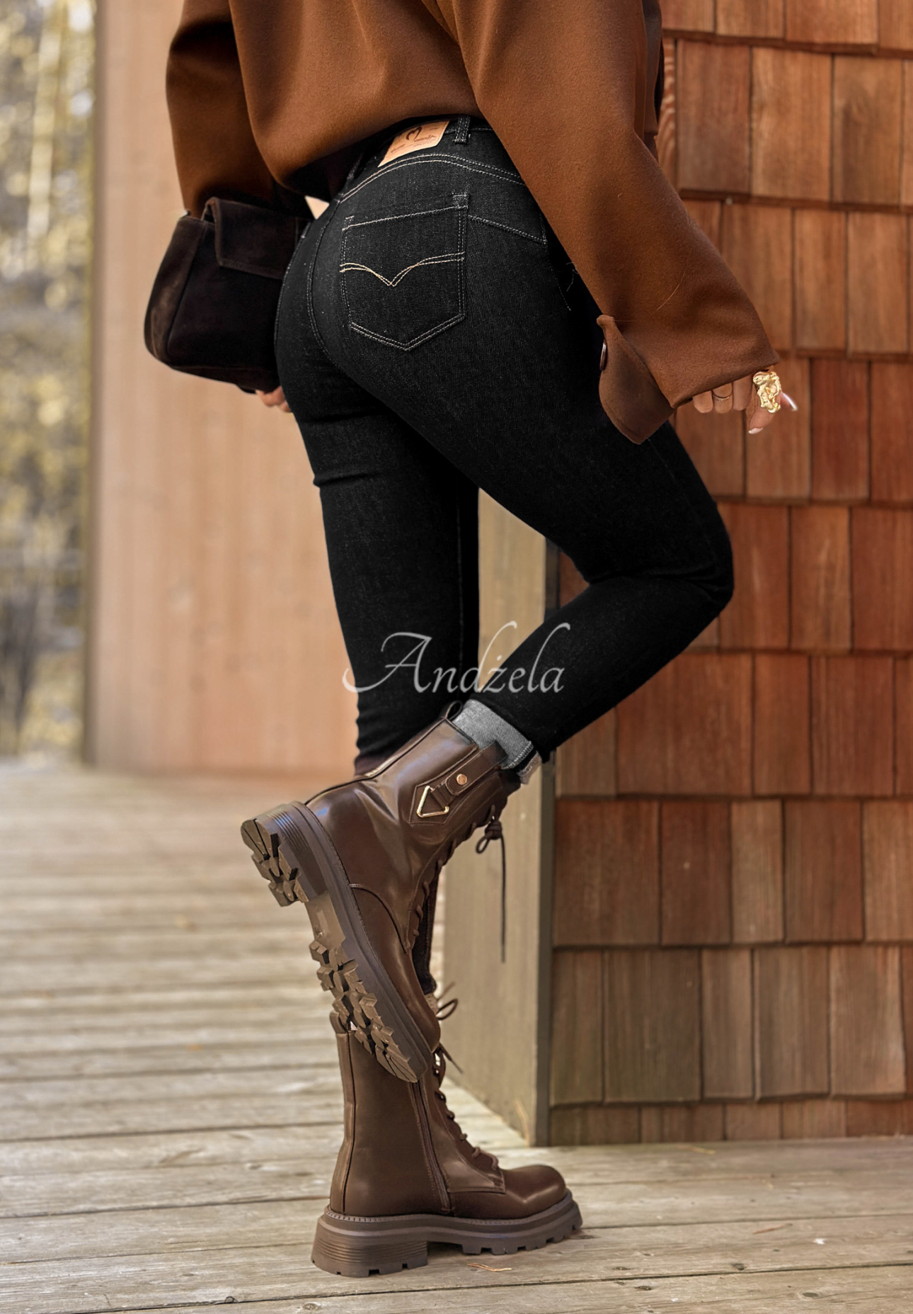 Skinny Jeans New Meadows Schwarz