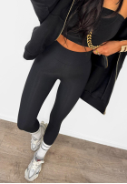 Leggings z zapiętkami La Milla Just Waiting Schwarz