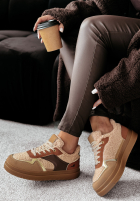 Sportschuhe z kożuszkiem Crispy Fall Camel
