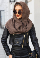 Mütze z szalikiem balaclava Shade Of WInter Schokoladenbraun