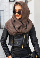 Mütze z szalikiem balaclava Shade Of WInter Schokoladenbraun