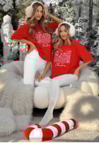 T-Shirt z nadrukiem Lights In The Window Rot