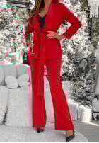 Set Blazer i Hose Old News Rot