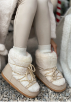 Śniegowce z futerkiem End Of Year Beige