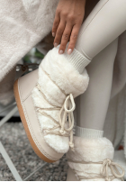 Śniegowce z futerkiem End Of Year Beige