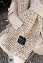 Set Mütze, szalik, Handschuhe 3in1 Best Winter Days Beige