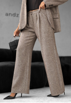 Eleganckie Hose Not Tonight Beige