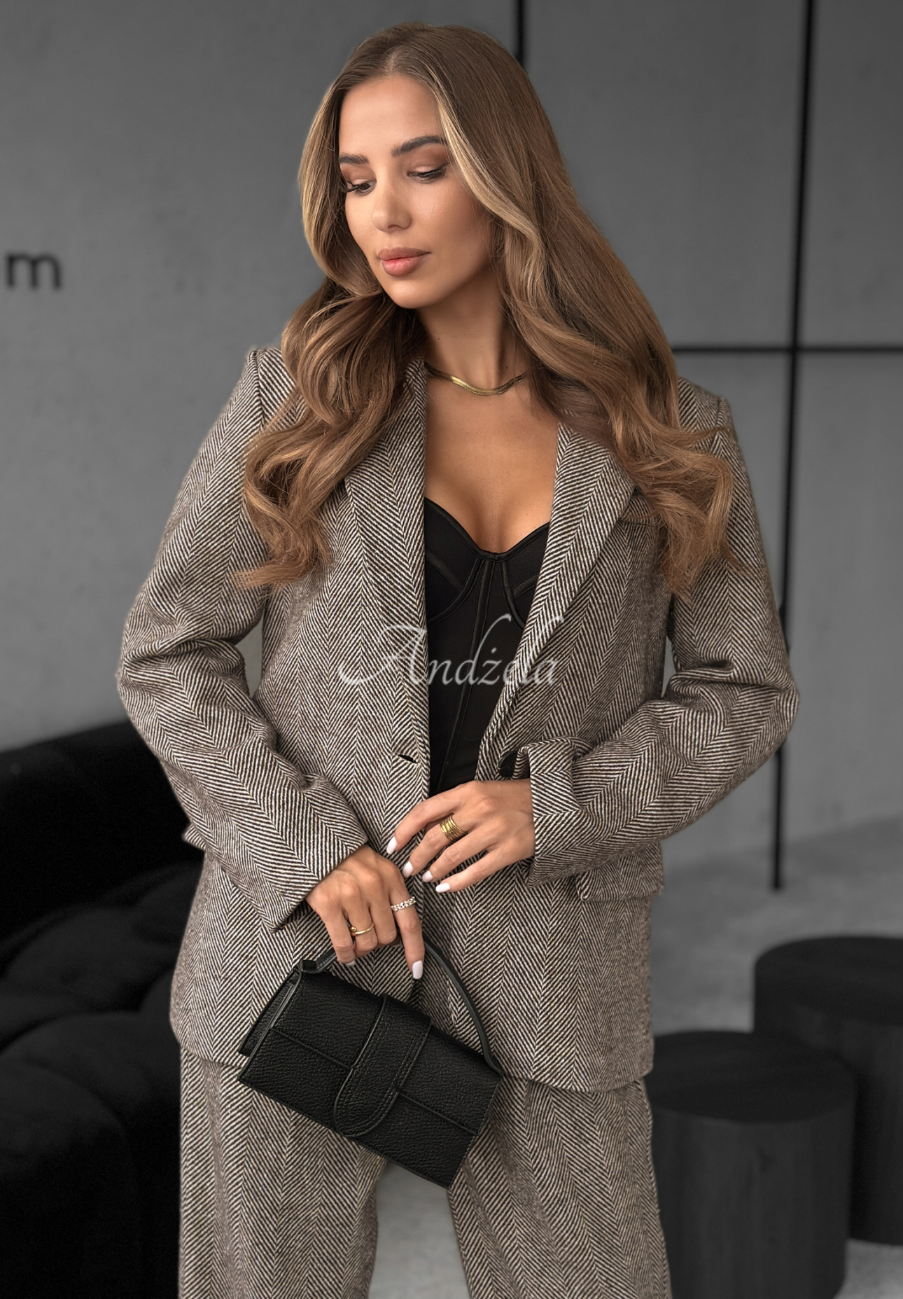 Blazer Not Tonight Beige