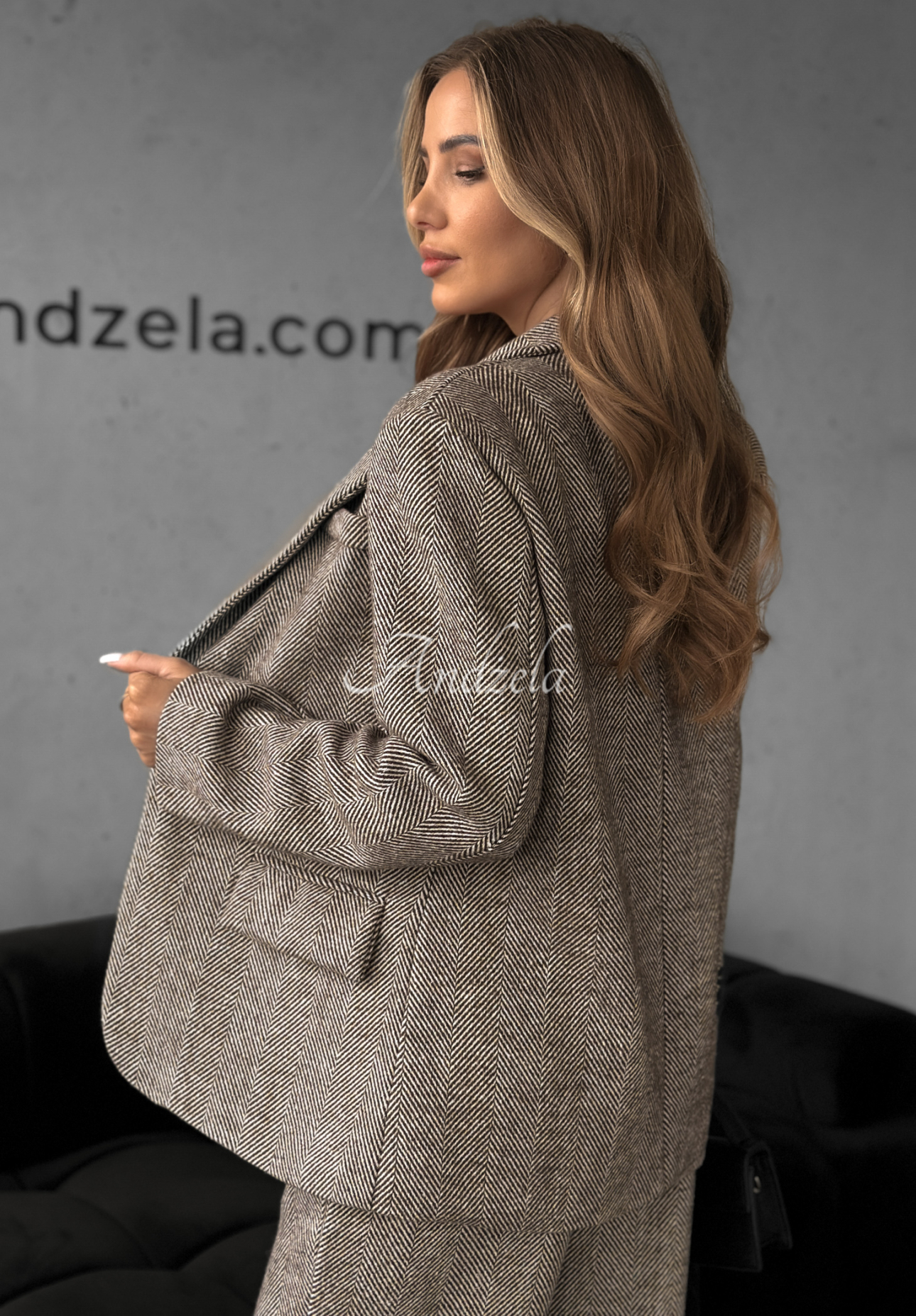 Blazer Not Tonight Beige