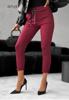 Hose Harwinton jasnoburgundowe