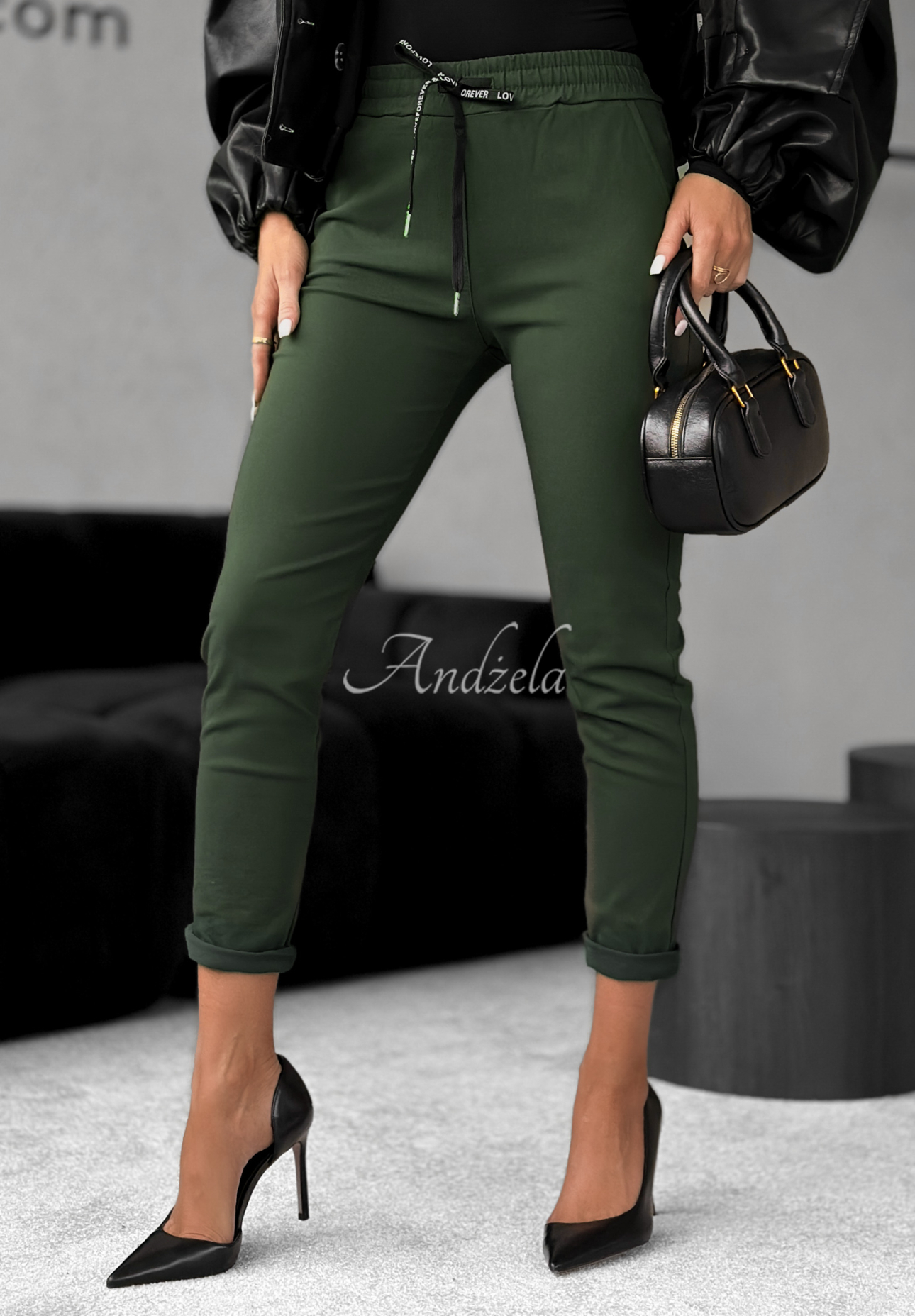 Hose Harwinton dunkles Khaki