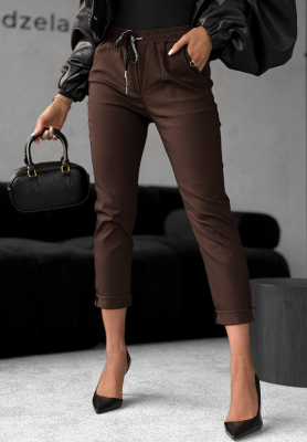 Stoffhose Harwinton Schokoladenbraun