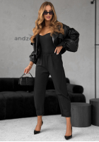 Material Hose It Was Real Schwarz