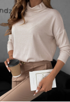 Bluse z golfem All Time Base Beige