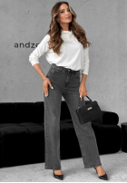 Hose Jeans straight Make It Real Dunkelgrau