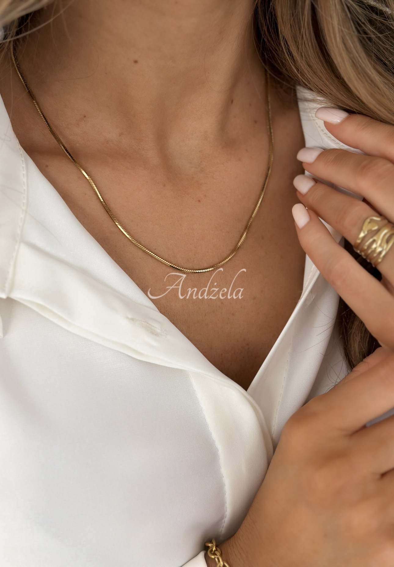 Halskette Glowish Gold