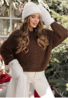 Pullover Cuddly Companion Schokoladenbraun