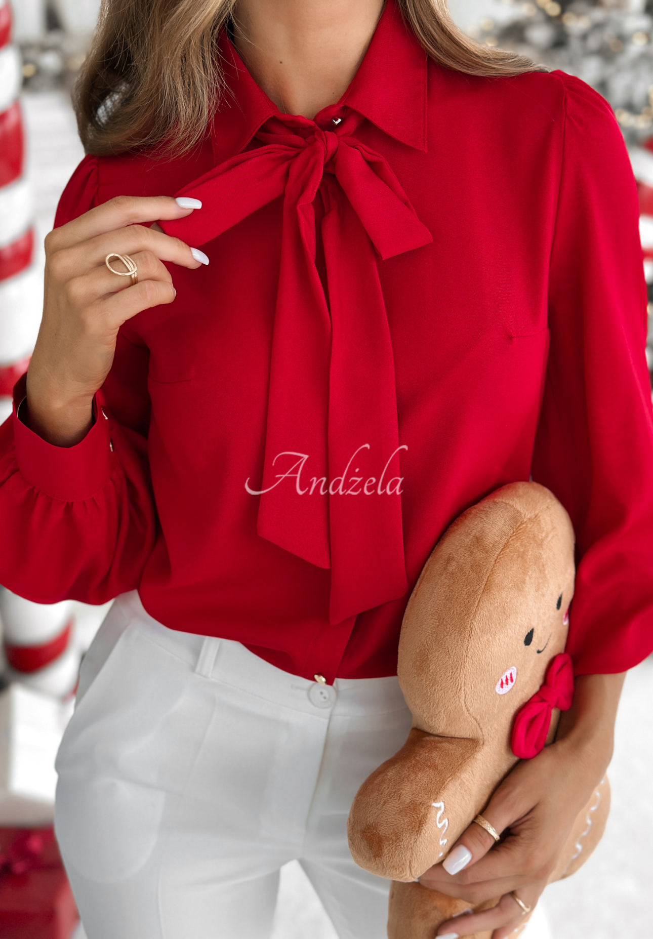 Hemd mit Bindung Special One Rot