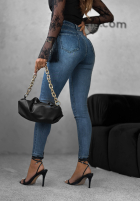 Hose Jeans skinny Not Too Much Blau