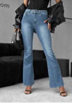 Hose Jeans dzwony What You Have Blau