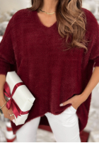 Pullover alpaka oversize Touches Heaven Schwarz