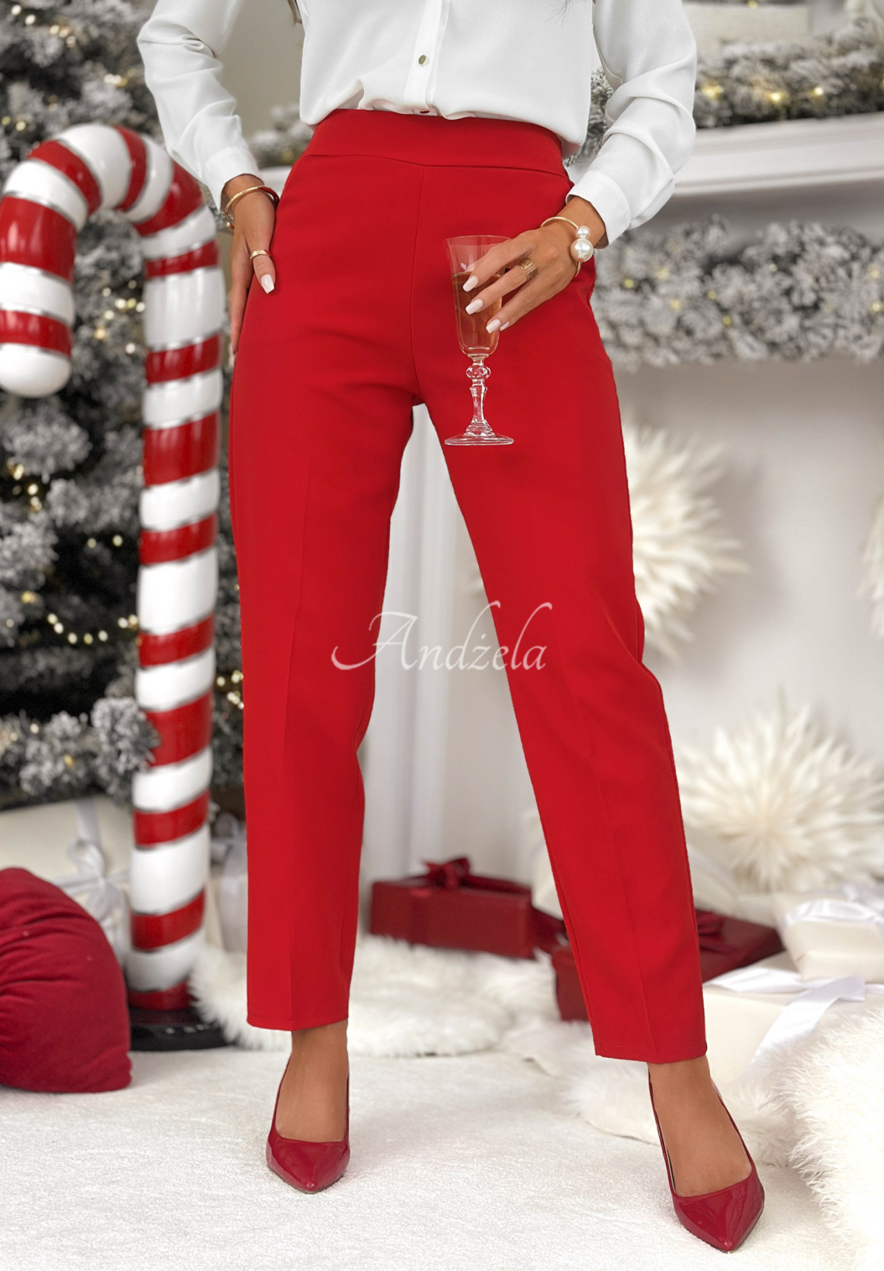 Zigarettenhosen No Idea Rot