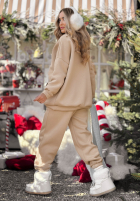 Sweat Set Sweatshirt i Hose Chill Code Beige