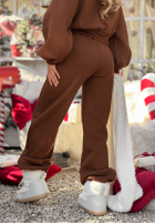 Sweat Set Comfy Duette Schokoladenbraun