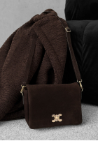 Zamszowa Tasche In My Closet Schokoladenbraun