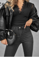 Hose Jeans skinny Not Too Much Grau