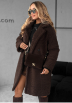 Zamszowa Tasche In My Closet Schokoladenbraun