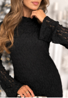 Koronkowa Kleid mini Compliments For Me Schwarz