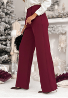 Hose z przeszyciami A Minute Ago Burgund