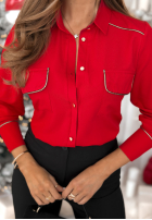 Hemd z kieszeniami Advent Calendar Rot