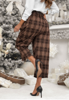 Material Hose w kratę Learned About Schokoladenbraun