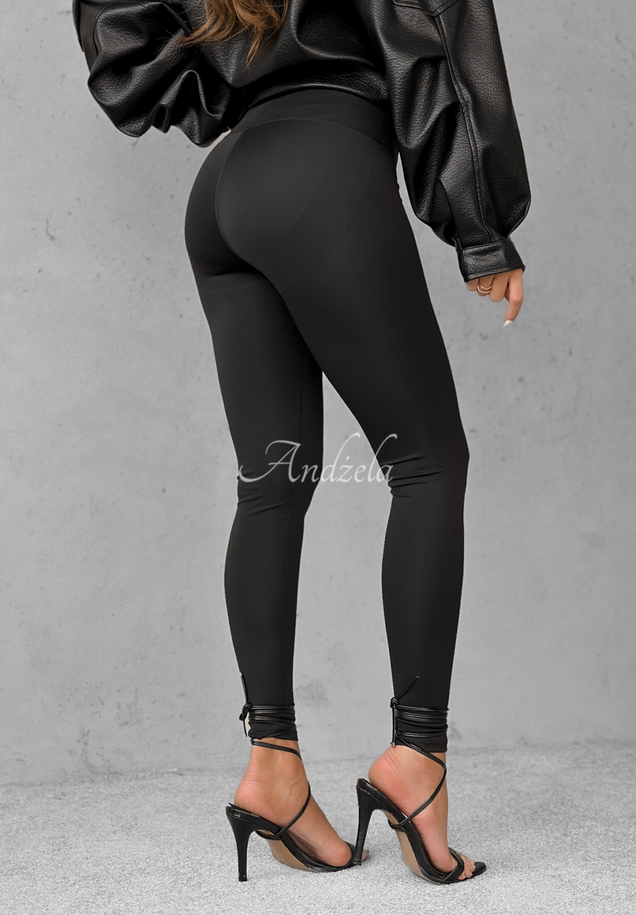 Figurbetonte Leggins Too Good Schwarz